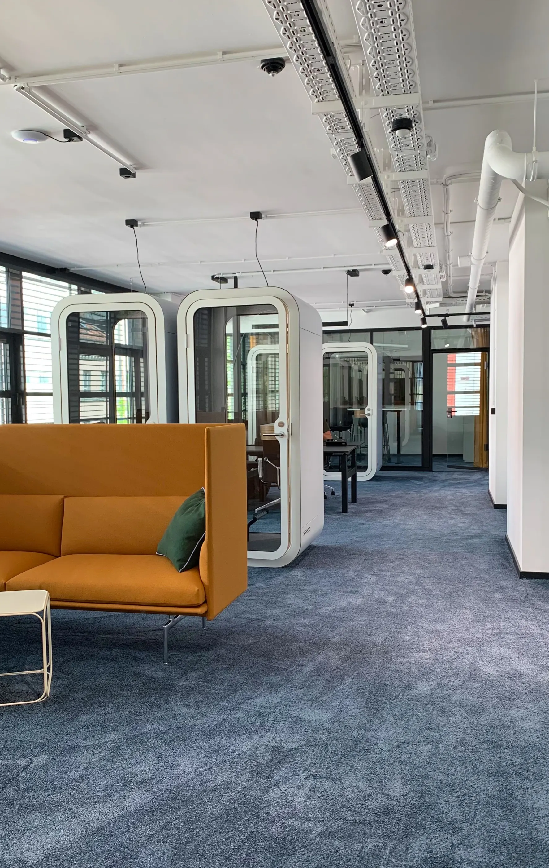 Interior view of the IntegrityNext offices in Munich